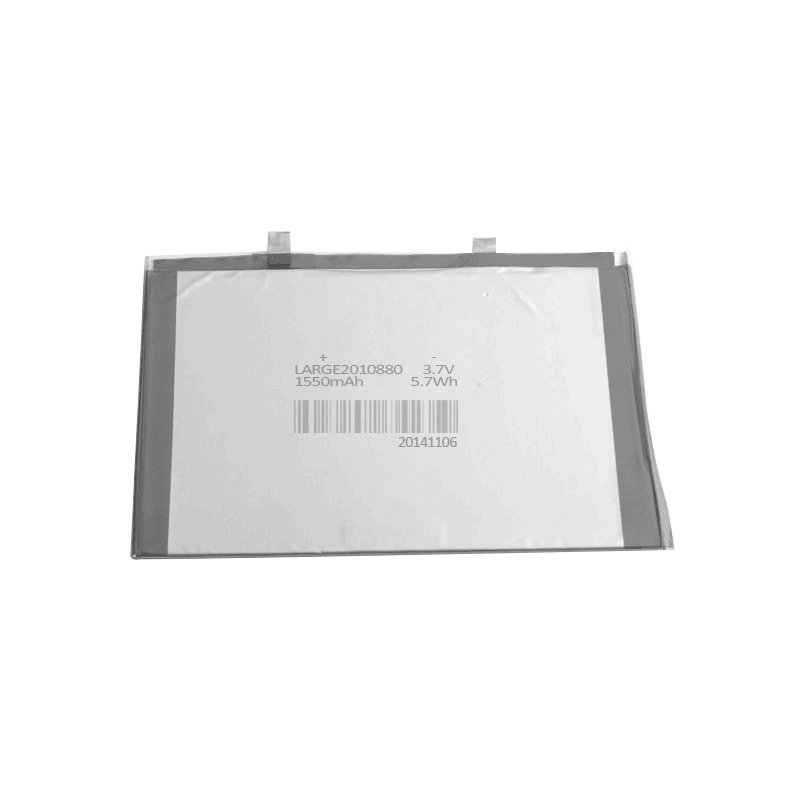 3.7v 1550mAh 软包聚合物